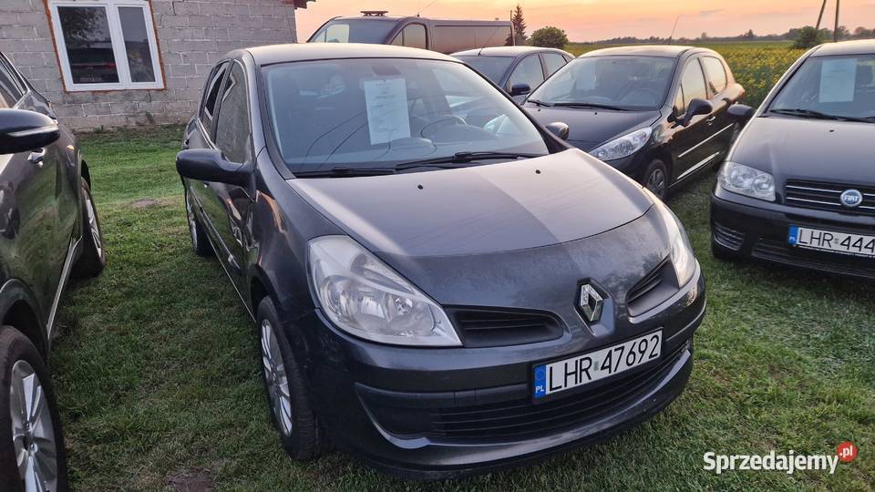 Sprzedam Renault Clio lll 15 dCi 86KM Clio Hrubieszów sprzedam