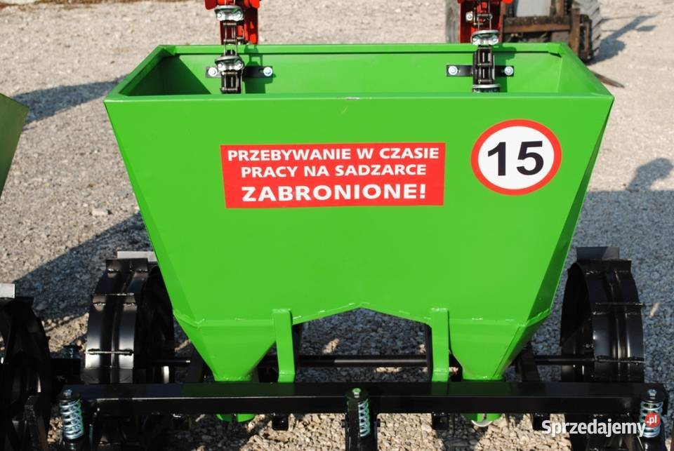 Sadzarka do ziemniaków JAN BAREŁA dwurzędowa Połaniec
