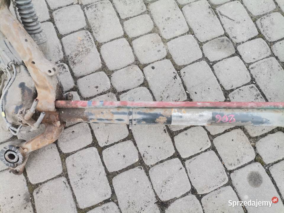 PEUGEOT 206 HB 5D BELKA OŚ ZAWIESZENIA TYŁ BĘBNY Nowy Sącz