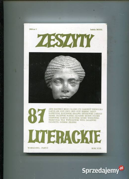 Zeszyty Literackie 87 XXII