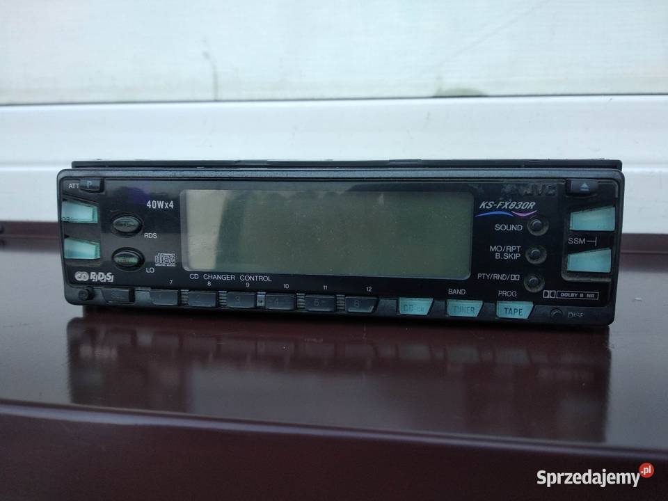 Radio samochodowe JVC KSFX830R JVC Sieradz sprzedam