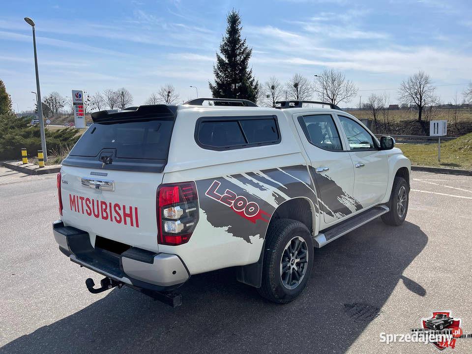 Zabudowa Mitsubishi L200 markowa hardtop pickup warmińsko-mazurskie Pasłęk