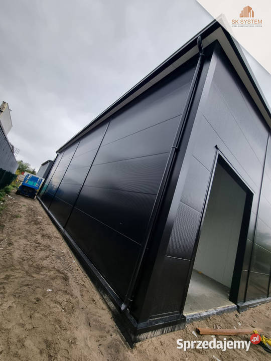 Hala 300 m2 stalowa magazyn warsztat płyta Bydgoszcz