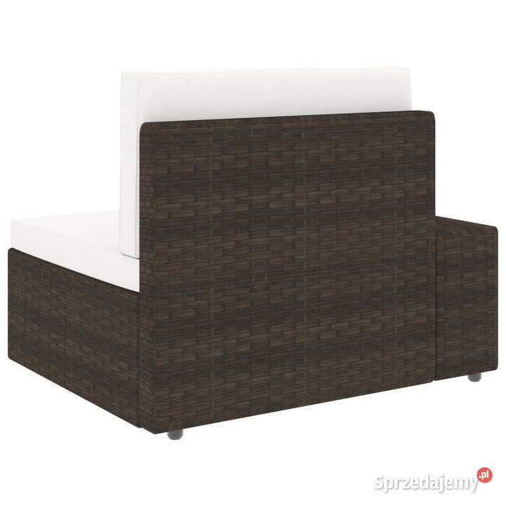Sofa modułowa 3osobowa rattan PE brązowa WM49516 Dom i Ogród mazowieckie