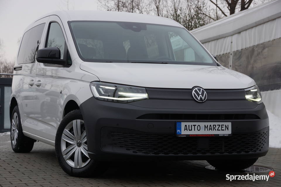 Volkswagen Caddy 20 TDI CR 122 4x4 Full LED Hak manualna Nowy Sącz