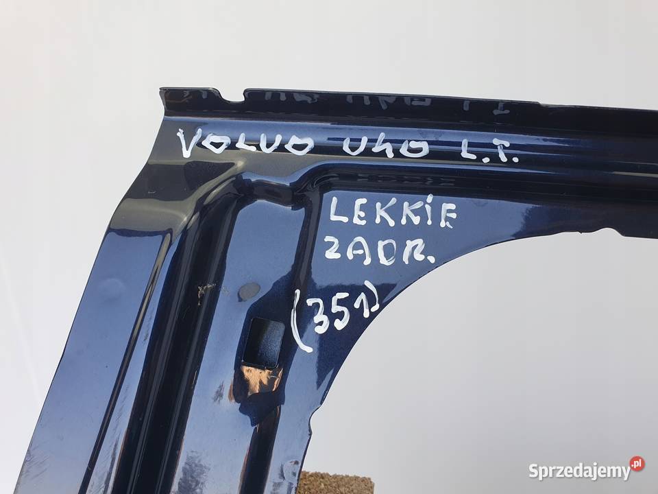 DRZWI LEWY TYŁ Volvo V40 II 20122019 EUROPA lewe Chełm