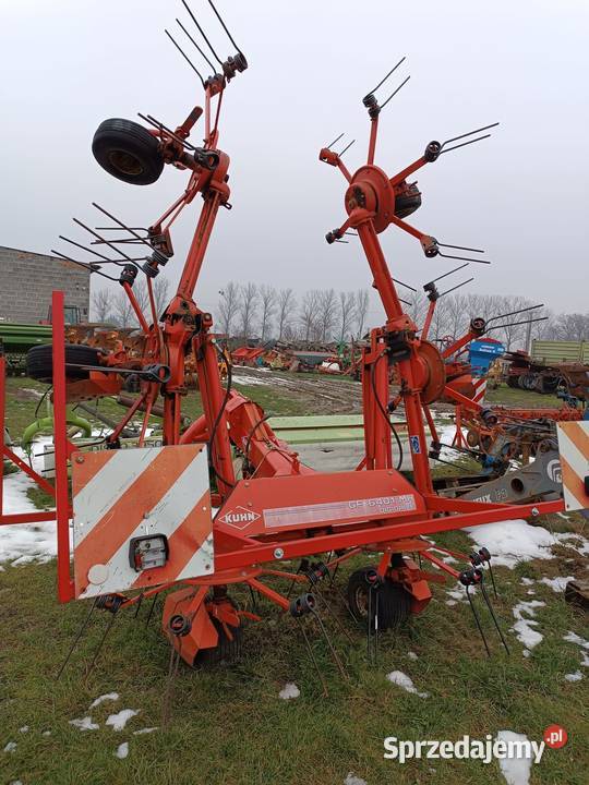 przetrząsacz pająk KUHN GF 6401 pottinger claas Borzęciczki sprzedam