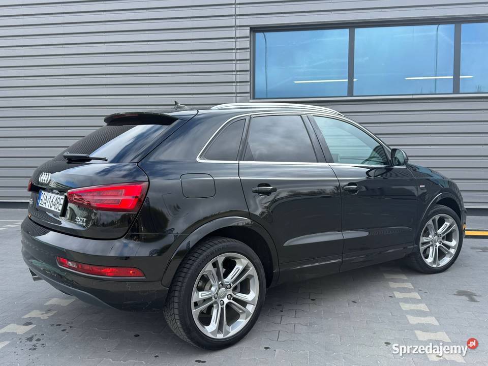 Audi Q3 Quattro 2018 20T sline panorama 153000km pomorskie Gdańsk