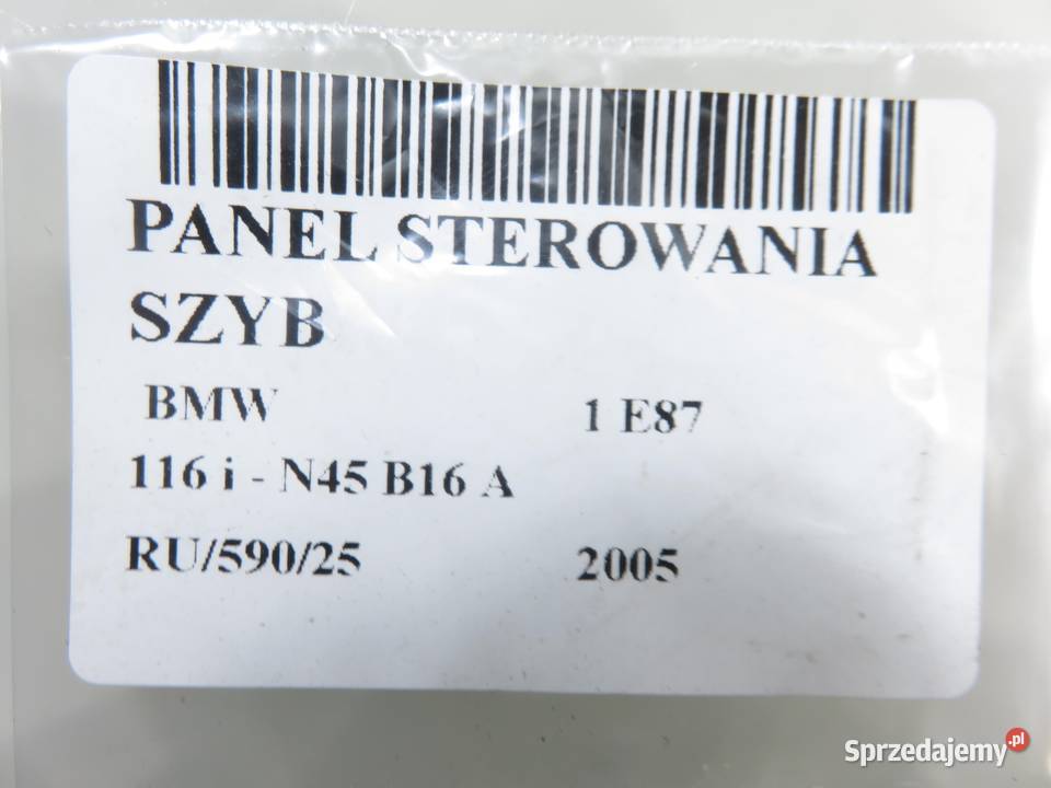 PANEL SZYB BMW 1 E87 697016001 sprzedam