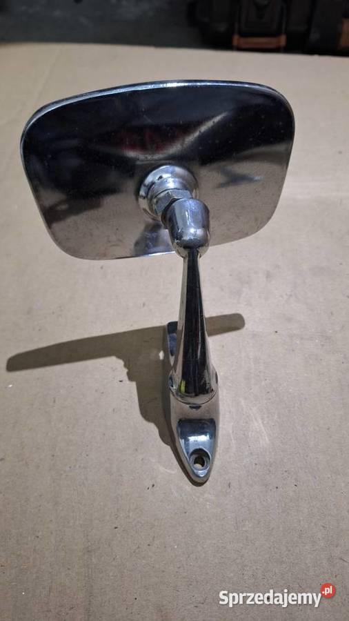 Lusterko zewnętrzne chrom Garbus FSO Gaz Skoda Kraków