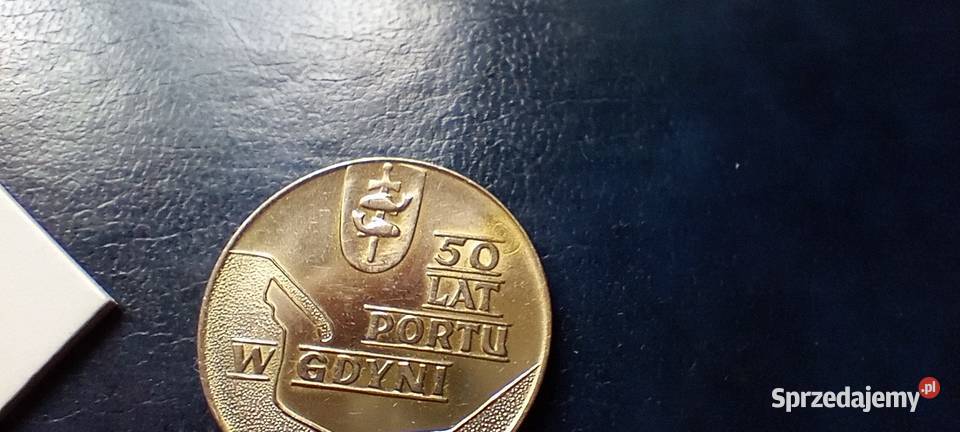 Stare monety 10 złotych 1972 Port w Gdyni Polska Kolekcje Lesko
