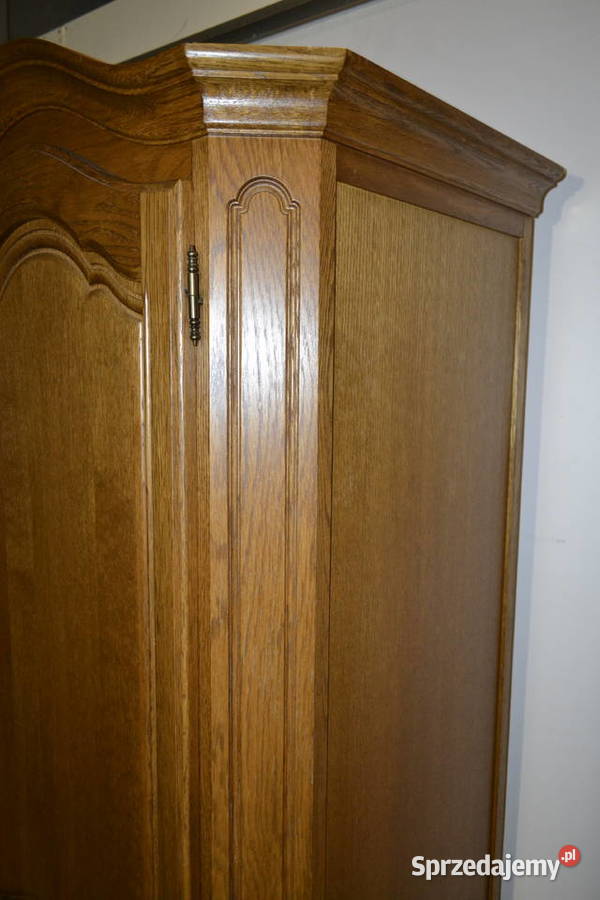szafa stylowa słupek dąb Meble śląskie Będzin