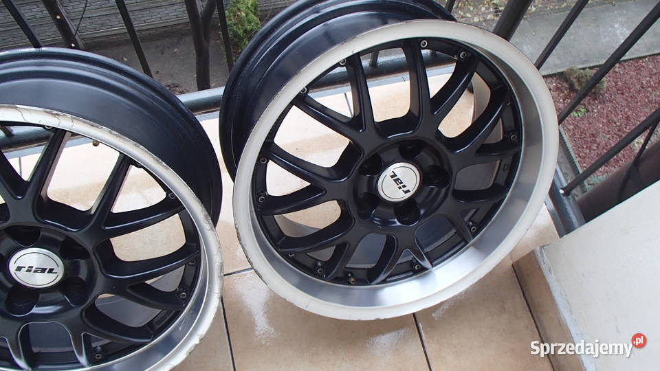 alu felgi Rial Nogaro 17 5x112 Katowice sprzedam