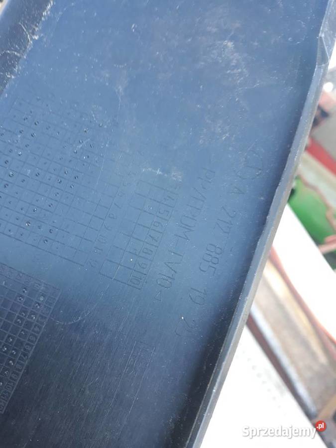 MERCEDES W212 DYFUZOR SPOILER ZDERZAKA TYŁ listwy na zderzak Międzychód