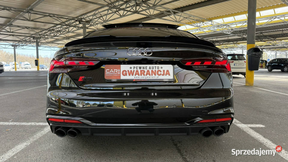 Audi S5 Sportback 30tfsi 353 black edytion czujnik zmierzchu sprzedam