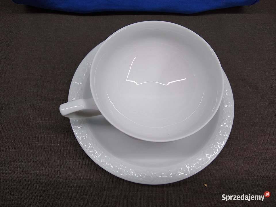 Filiżanka do herbaty Rosenthal Biała Maria Kalisz