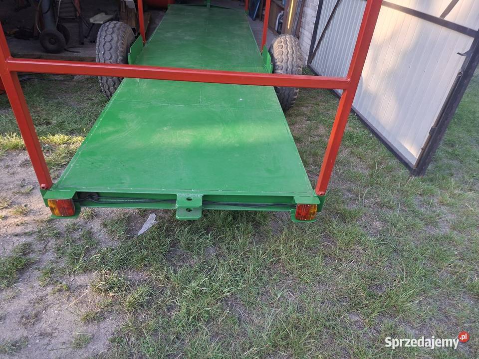 Przyczepa wózek sadownicza na 5 palet 125x510m świętokrzyskie Tarłów