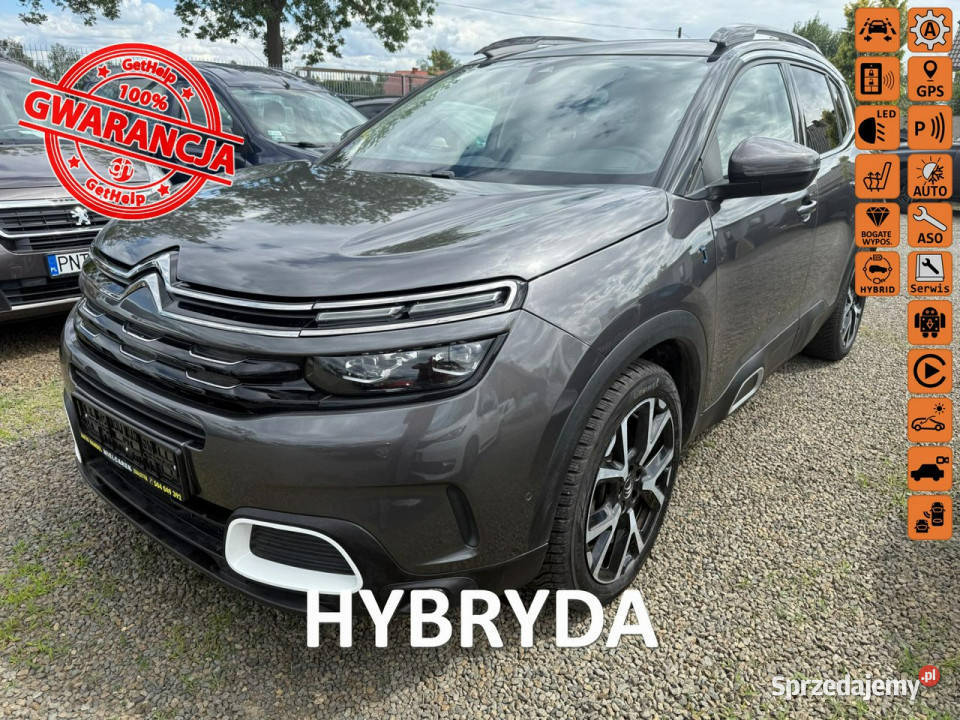 Citroen C5 Aircross automat navi kamery hybryda asystent pasa ruchu Zbąszyń