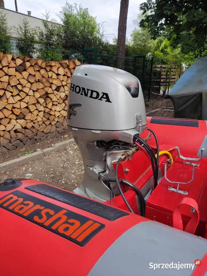 Rib Marshall M60 plus Honda BF 40 Rybnik