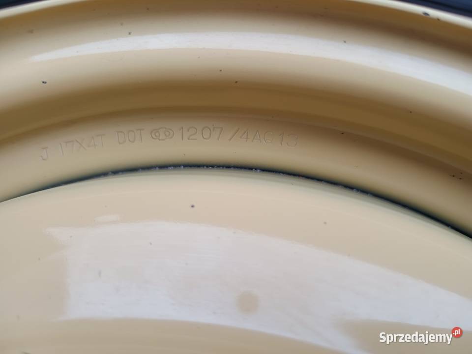 Koło dojazdowe toyota subaru T14570D17 106M J Tereszpol-Zygmunty