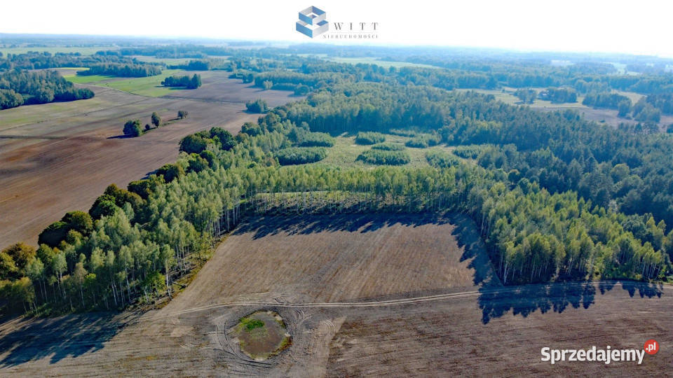 Grunt 1148m2 Mokiny warmińsko-mazurskie