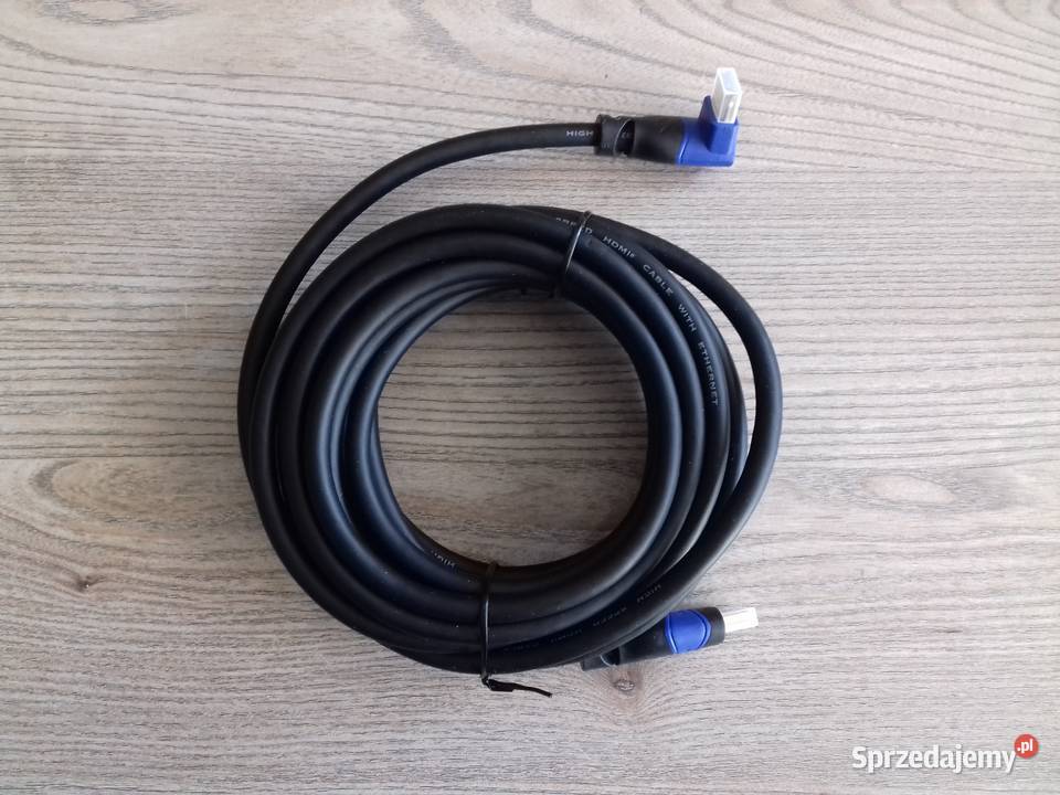 Kabel deleyCON MK240 HDMI 5m kąt 90 HDMI20a 14a Bydgoszcz