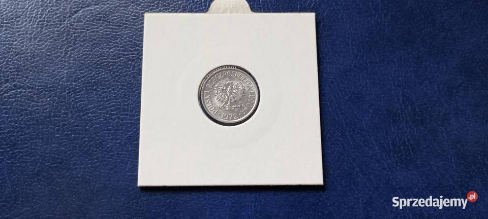 Stare monety 5 groszy 1972 Polska PRL mennicza Lesko