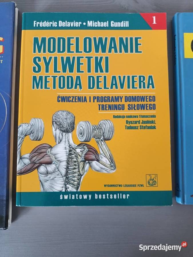 Zestaw 3 książki fitness Modelowanie sylwetki Tczew