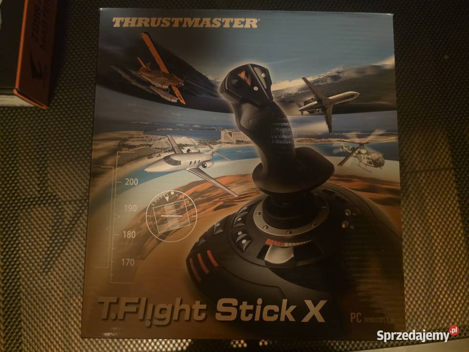 Thrustmaster TFlight Stick X Riotoro Ghostwriter Toruń
