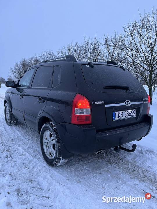 Hyundai Tucson 20 CRDI 4x4 2009 czarny Annopol