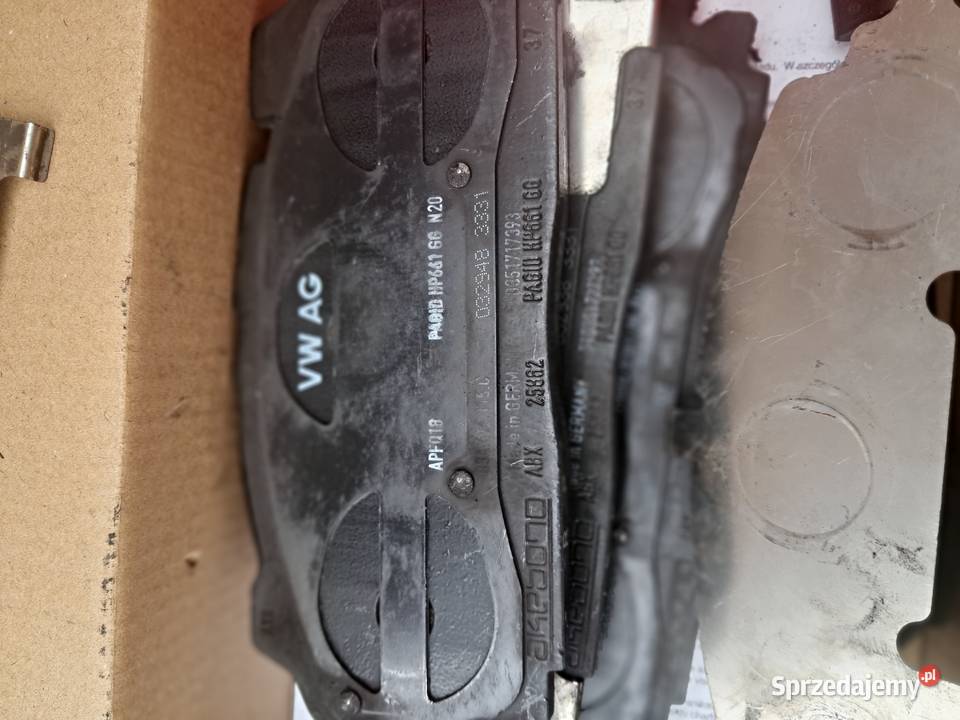Akebono 370mm klocki przód audi osobowe