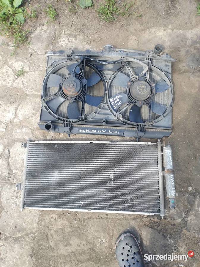NISSAN ALMERA TINO 22DCI chłodnica wody osobowe Kielce sprzedam