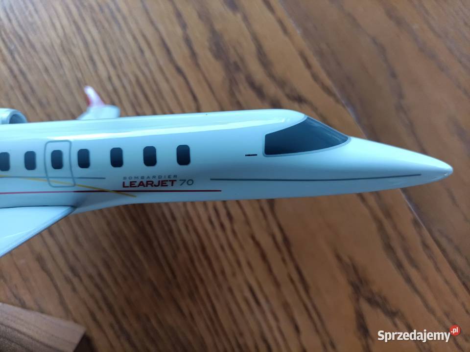 Model samolotu BOMBARDIER Learjet 70 Modelarstwo Poznań