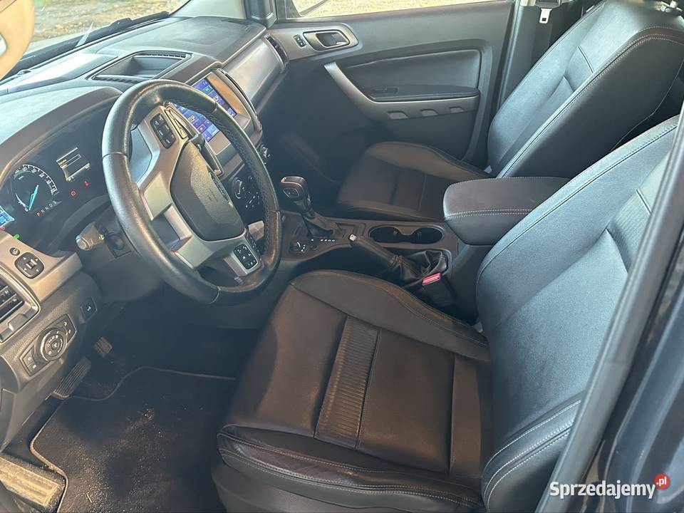Ford Ranger 20D Salon Polska fVAT Przebieg 23700 aluminiowe felgi Zielona Góra