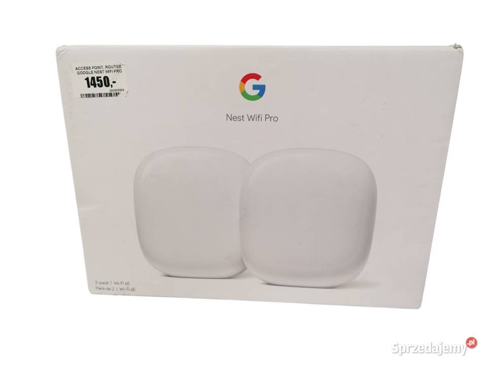 ACCESS POINT ROUTER GOOGLE NEST WIFI PRO Kłodzko