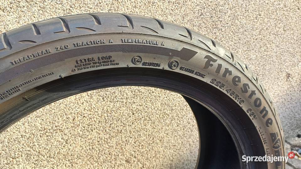 Opony letnie Firestone Firehawk Sport 225 45 R19 Warszawa