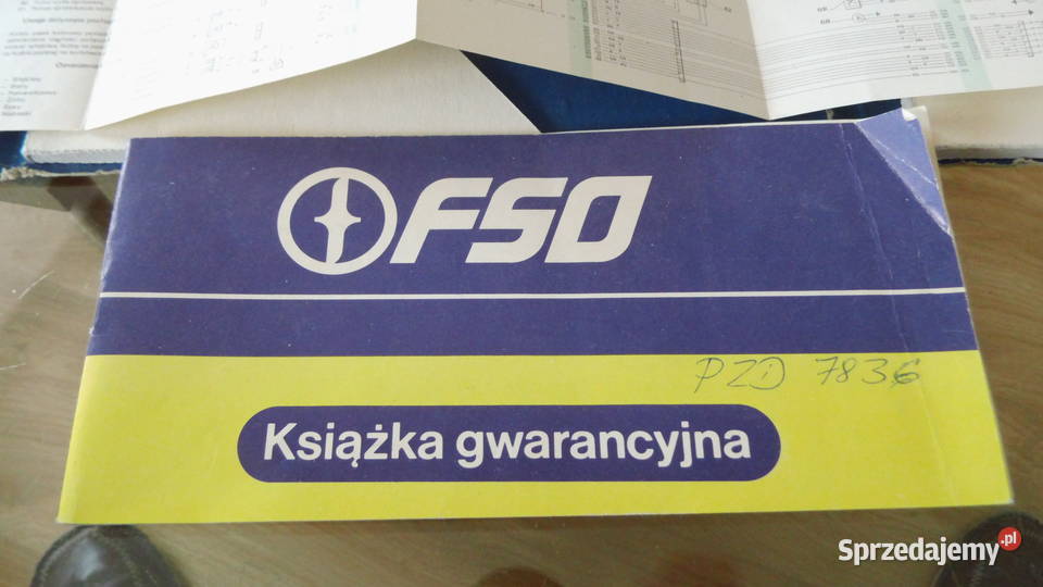 Polonez FSO Dokumentacja Radzewice