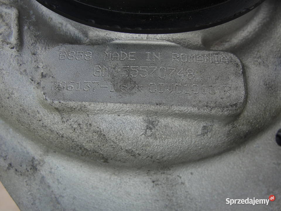 TURBO TUBINA TURBOSPRĘŻARKA OPEL INSIGNIA A Dąbrowa