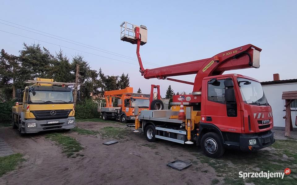 Podnośnik koszowy 75t 30 m Palfinger P300 KS nie sprzedam