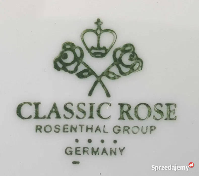 Duże Talerze Rosenthal Biała Maria dużych talerz Miski Rzeszów