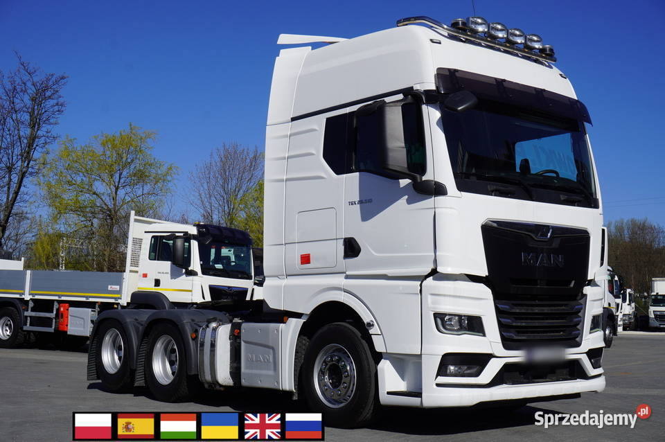MAN TGX 28510 6x2 Kab Sypialna DMC 65 t239116 kontrola trakcji Kraków