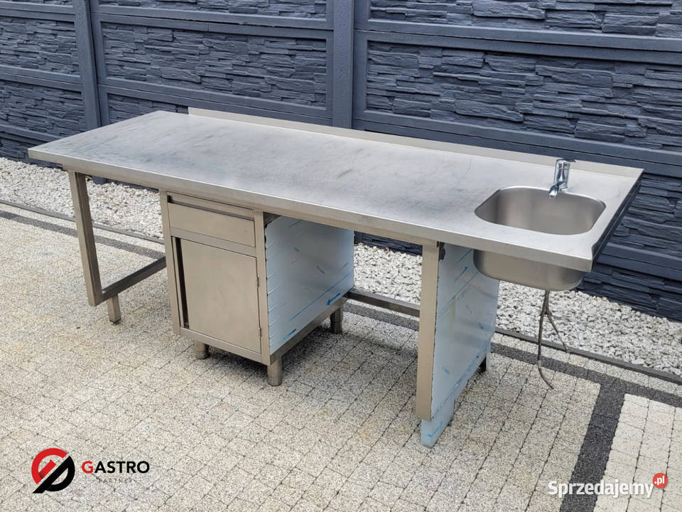 Zlew gastronomiczny 1komorowy 230x80x89 Ostrów Wielkopolski