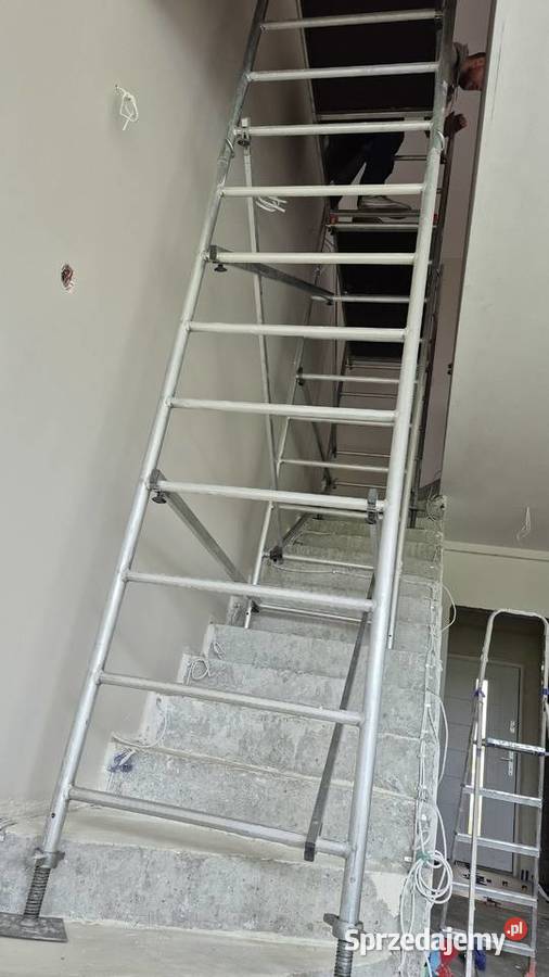 Rusztowanie na schody i do loftów lekkie mobilne Warszawa
