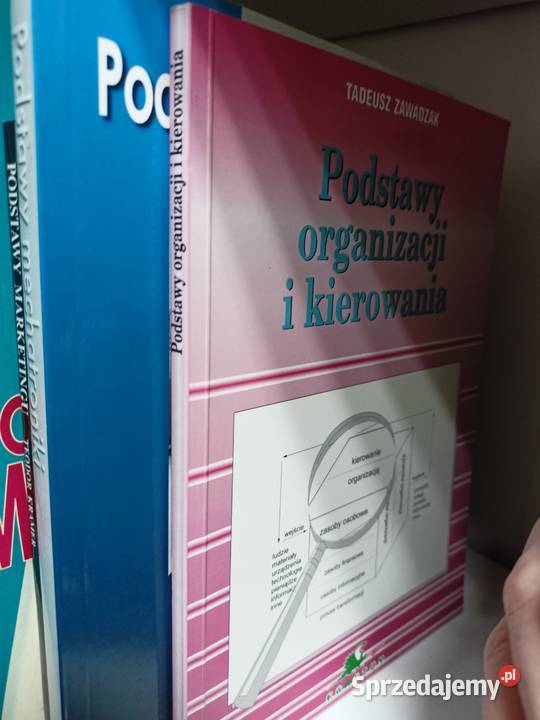 Podstawy organizacji i kierowania podręczniki Warszawa