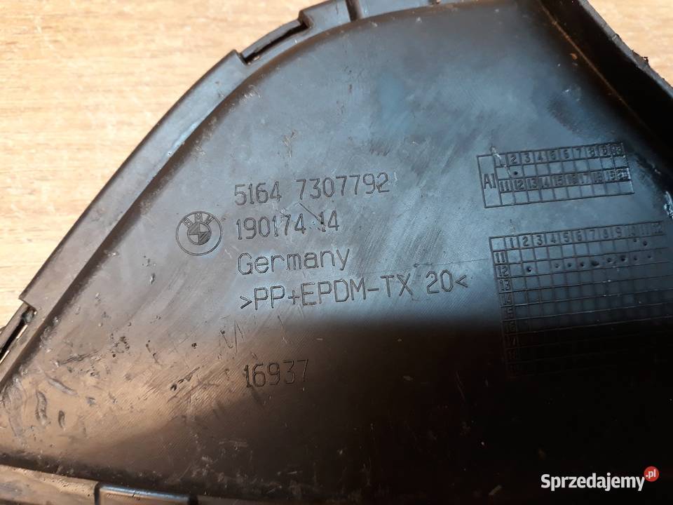 BMW X1 E84 WLOT POWIETRZA LEWY PRZÓD 7307792 osobowe Części wielkopolskie Międzychód