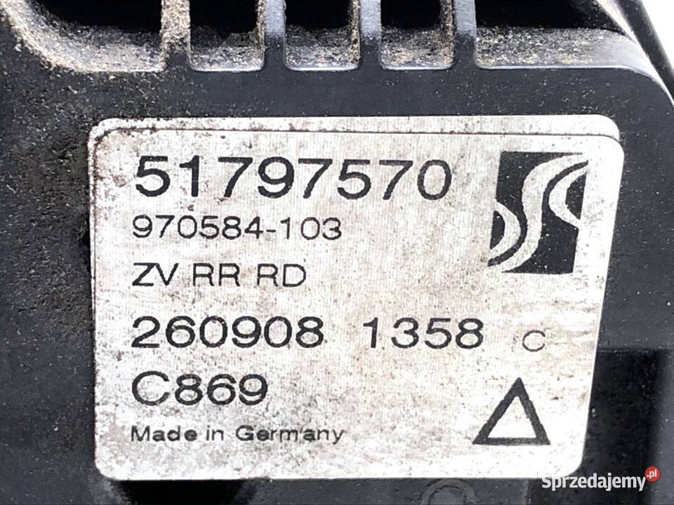 ZAMEK DRZWI PRAWY TYŁ FIAT GRANDE PUNTO osobowe