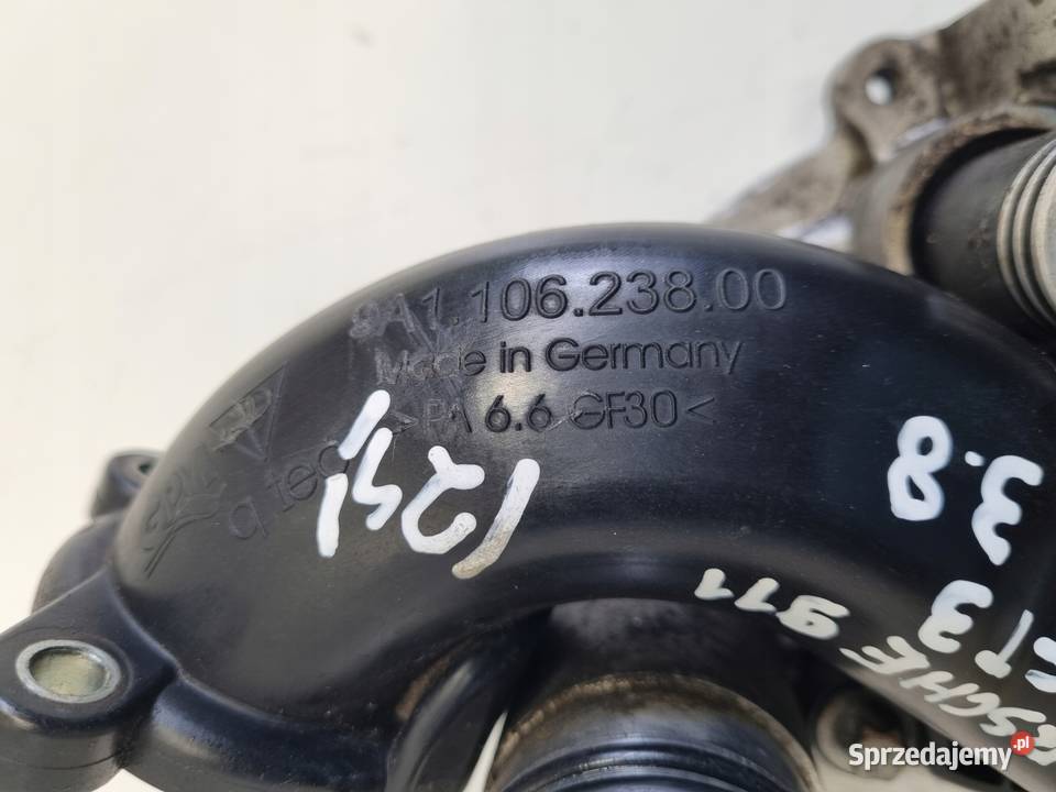 Porsche 911 991 GT3 38 OSŁONA POMPY WODY Obudowa Pompy wody Chełm