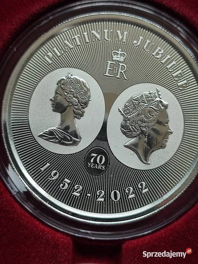 Moneta Queens 70th Platinum Jubilee 2022 1oz Bydgoszcz