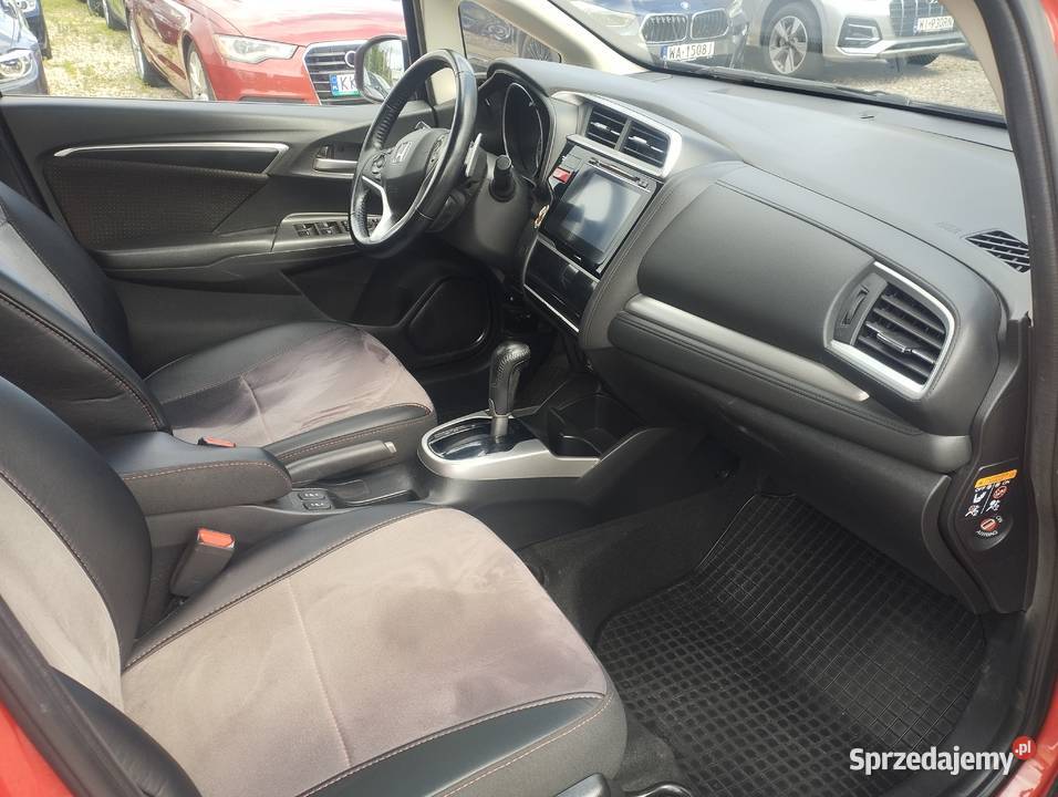 Honda Jazz 13 AUTOMAT SALON SERWIS 2017 czujnik parkowania Warszawa