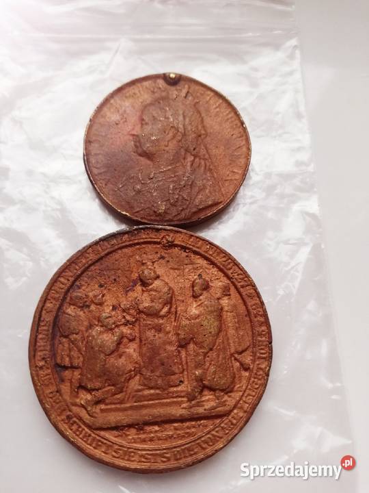 Prusy 300 lat Brandenburgii 1839 Wiktoria medale Poznań